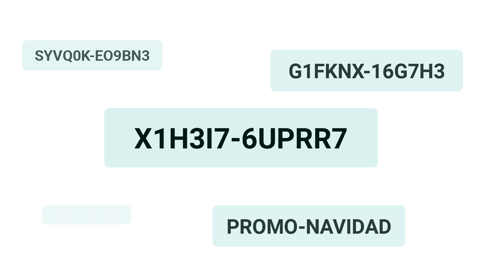 Códigos personalizados